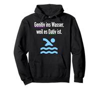 Genitiv Ins Wasser Weil Es Dativ Ist - Grammar Joke Pullover Hoodie
