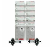 Geniune 10x Bosch Eco H7 12V 55W 499 Headlight Bulbs