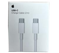 Geniune Apple MLL82ZM/A 2m USB-C Charge Cable - White compatible usb-c devices