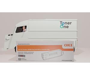 Geniune Oki 43872305 Toner Cartridge - Yellow