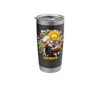 Genius at Work Science Geek Stainless Steel Insulated Tumbler