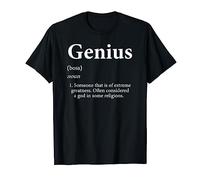 Genius Definition Funny Smart Person Costume For Geniuses T-Shirt