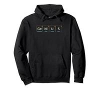 Genius Developer AI Geek Tech Saying Element Periodic Table Pullover Hoodie