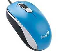 Genius Mouse DX-110 - Optical USB, 1000 DPI, Ambidextrous - Blue