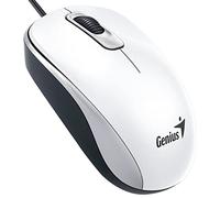 Genius DX-110 PC Mouse, PC/Mac, 2 Ways, White, 31010116102