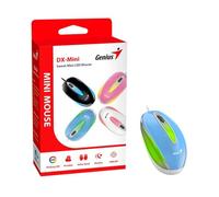 Genius DX-MINI FLASHING LED USB MOUSE BLUE