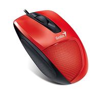 Genius DX-X 1200DPI Optical Mouse (USB, cable, office) (Red)