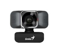 Genius FaceCam Quiet Black Webcam (Full HD 1920x1080p / 30fps / 360 Rotation / Noise Reduction)