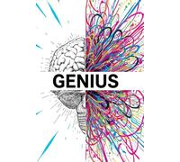 Genius: Funny grid notebook for clever minds, math doodles and everyday problem-solving
