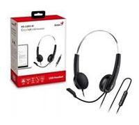 Genius Hs-220U-C Copilot Ai Ultra Lightweight Headset With Mic Usb-C Connection