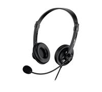 Genius Hs-230U Headset With Mic Usb-C Connection Plug And Play Adjustable Headba