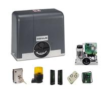 Sliding gate motor kit FAAC GENIUS BLIZZARD 104001 230V RC + 4m RACK