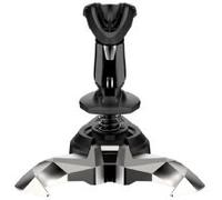 Genius MaxFire F27 USB Flight Joystick, 4 Axis, 12 Function Button, Non-Slip, Compatible with PC-Based Flight Simulators