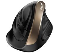 Genius Mouse: Ergo 8250S Quiet Wireless Ergonomic Vertical Mouse (Champagne Gold)