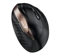 Genius Mouse: Ergo 8250S Quiet Wireless Ergonomic Vertical Mouse (Champagne Gold)
