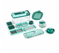Genius Nicer Dicer Fusion + Slicer 13-Piece Multifunctional Vegetable Cutter