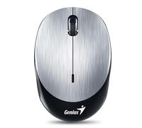 Genius NX-9000BT Bluetooth Mini Mouse, 1200 DPI, Rechargeable, BlueEye Technology, Silver