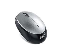 Genius NX-9000BT Silver Optical Bluetooth 4.0 Wireless Mouse 1200 DPI BlueEye with 3 Buttons Scroll Wheel and -320 mAh Li-Polymer Battery, Silver