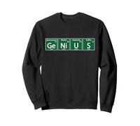 Genius Periodic Table of Elements Funny Science Design Sweatshirt