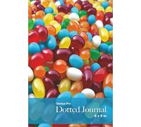 Genius Pro Bullet Dotted Journal - Jelly Beans: 6 x 9 in, 7mm dot grid spacing