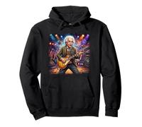Genius Rock Guitar Player Pullover Hoodie
