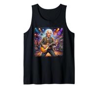 Genius Rock Guitar Player Tank Top
