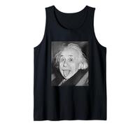 Genius Scientist Tongue Out 1951 - Retro Physics Legend Art Tank Top