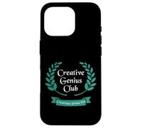 Genius Shirt Creative Genius Club Case for iPhone 16 Pro