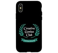 Genius Shirt Creative Genius Club Case for iPhone X/XS