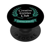 Genius Shirt Creative Genius Club PopSockets Adhesive PopGrip
