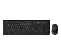 Genius SlimStar 8230 keyboard Mouse included Home/Office RF Wireless + Bluetooth English Black