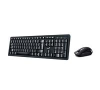 Genius Smart KM-8200 Wireless Keyboard and Mouse Combo - Black, New