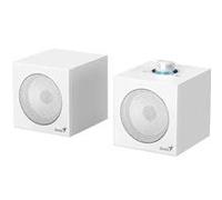 Genius SP-HF300U, 4W, USB Audio Speakers/ USB-A & USB-C - White