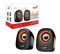 Genius SP-Q160 Stereo Speakers - Orange