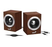 Genius - Speakers 2.0 SP-HF280 Wood Design 6W RMS USB Power Supply