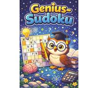 Genius Sudoku Puzzle Book: Sudoku Puzzles with 50+ smart funfacts | 6x9 Inches, 110 Pages | 50+ Puzzles | Solutions included