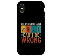 Genius The Periodic Table Can't Be Wrong Case for iPhone X/XS