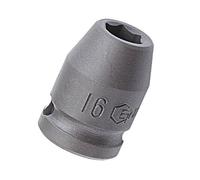 Genius Tools 1/2" Dr. 18mm Thin Wall Impact Socket (CR-Mo) - 443818
