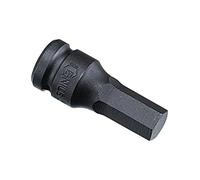 Genius Tools 1/2" Dr. 21mm Hex Impact Bit Socket, 76mmL (CR-Mo) - 447621