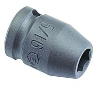 Genius Tools 1/2" Dr. 30mm Impact Socket (CR-Mo) - 444030