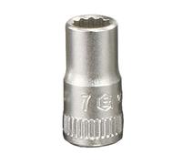 Genius Tools 1/4" Dr. 3/8" Hand Socket (12-Point) - 272512