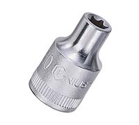 Genius Tools 1/4" Dr. E-10 E-Star Hand Socket - 252510