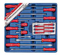 Genius Tools 18 Piece Slotted & Philips Screwdriver Set TL-518