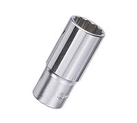 Genius Tools 3/8" Dr. 16mm Deep Hand Socket (12-Point) - 336316