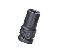 Genius Tools 445221 1/2" Dr. 21mm Semi-Deep Impact Socket