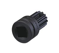 Genius Tools #5 Spline Dr. Impact Adapter, 5 F × 1"M (CR-Mo) - 540508
