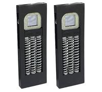 Genius® uPVC Replacement Door Handle Springs Cassette Pair - Stop Sagging Handles, Black