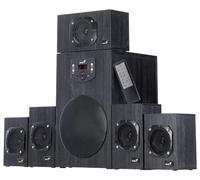 Genius Wooden Speaker SW-HF 5.1 4500 v2, Home Cinema, 125 W RMS, DO