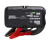 GENIUSPRO25 Smart Battery Charger 6V 12V 24V 25A Maintainer Desulfator By NOCO