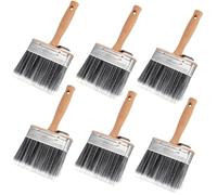 Genixart Fence Paint Brush, Decking Stain Brushes for Wood, 5-inch, 2 Pack